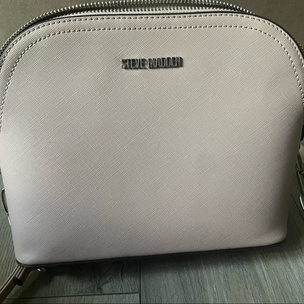 steve madden baby pink cross body bag